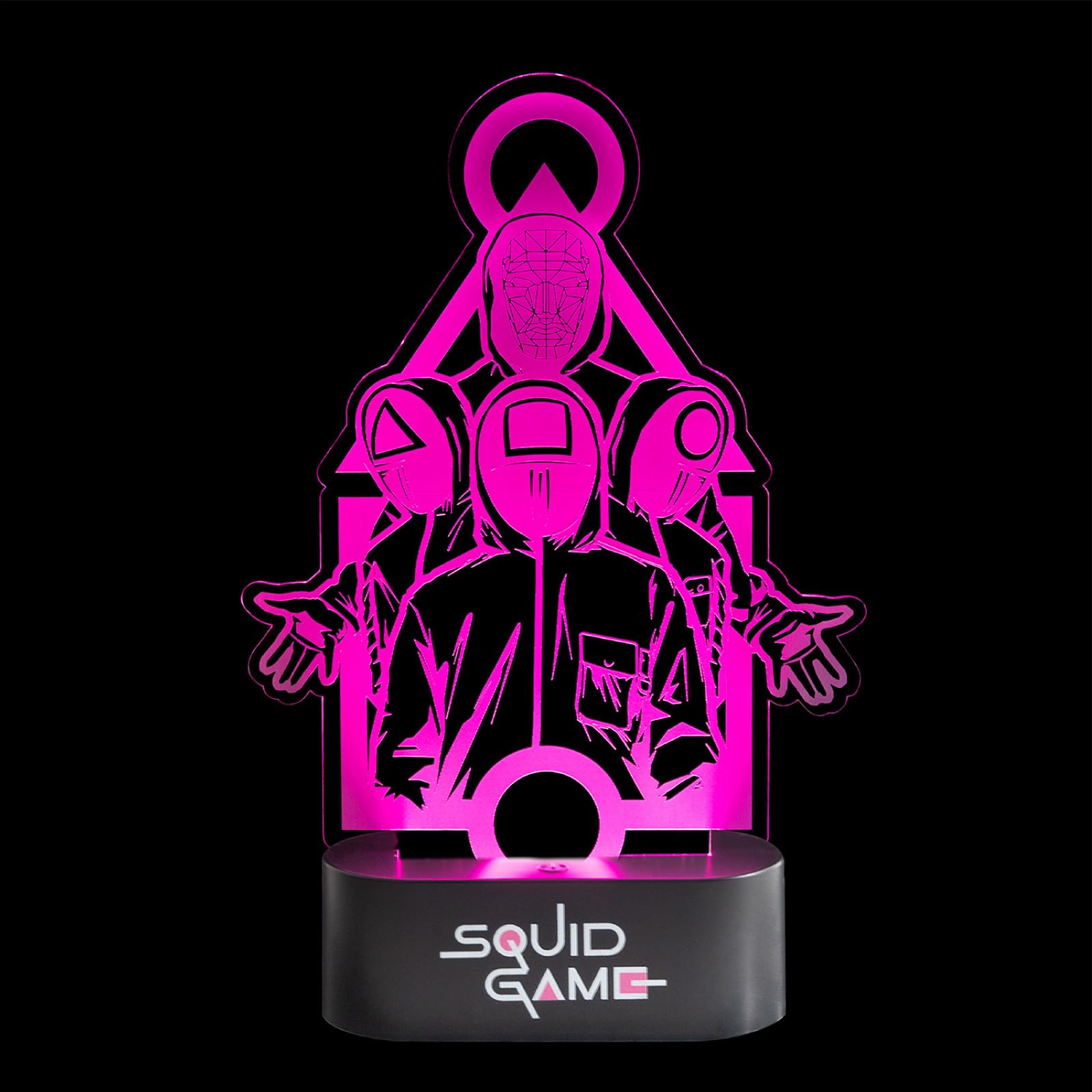 Grupo Erik LED Lamp - Squid Game Merch | Desk Lamp Table, Mood Light, Gaming Light | Squid Game Gifts, Gamer Gifts Under 20 Pounds, Gaming Accessories