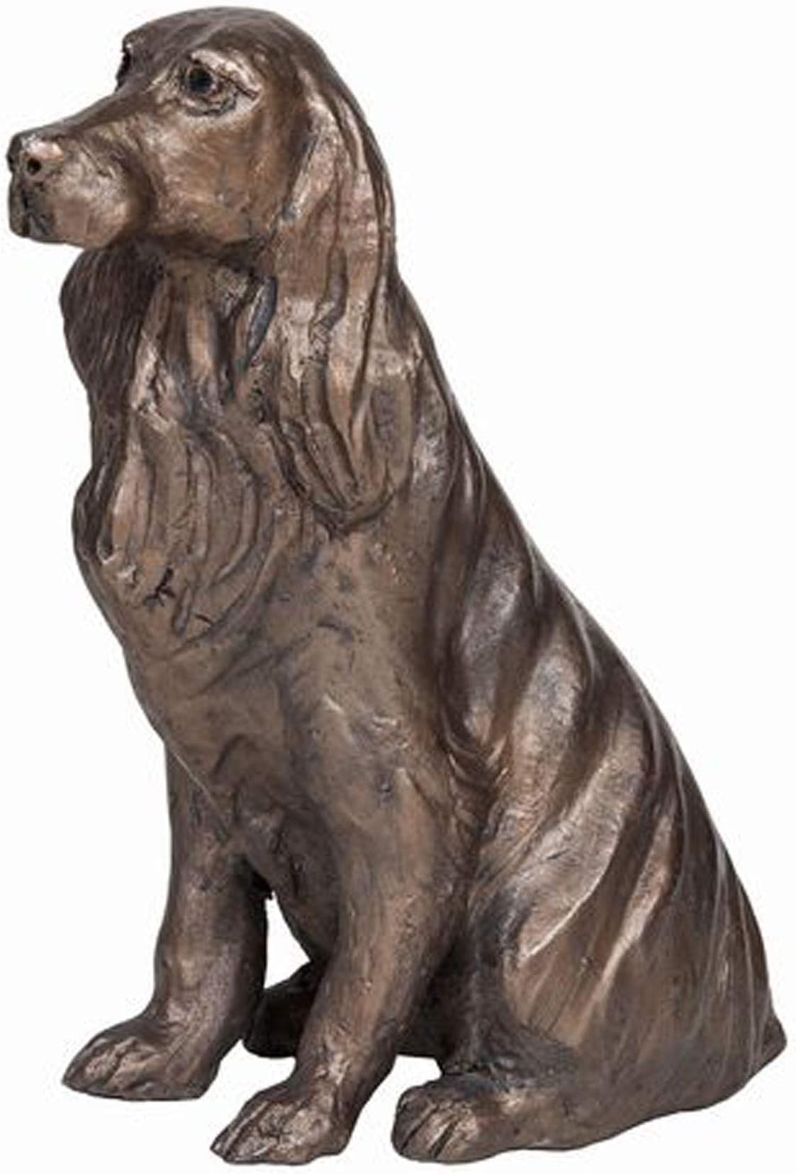 Frith Sculpture Bunty - Spaniel Sitting Down by Paul Jenkins