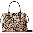 Kate Spade New York Darcy Graphic Leopard Large Satchel Shoulder Bag