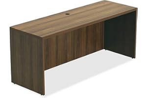 Lorell LLR34311 - Chateau Series Walnut Laminate Desking Credenza