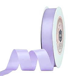 VATIN 5/8 inch Double Faced Polyester Lavender