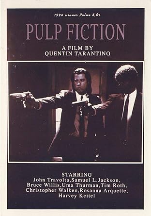 Pulp Fiction Vhs Import Anglais John Travolta Uma Thurman Samuel L Jackson Bruce Willis Tim Roth Laura Lovelace Phil Lamarr Amanda Plummer Burr Steers Ving Rhames Rosanna Arquette Paul Calderon Quentin Tarantino Pulp Fiction Vhs Import Anglais John Travolta Uma Thurman Samuel L Jackson Bruce Willis Tim Roth Laura Lovelace Phil Lamarr Amanda Plummer Burr Steers Ving Rhames Rosanna Arquette Paul Calderon Quentin Tarantino