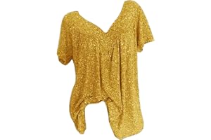 MAMIDAY Causal Blouses for Women Dressy Floral Print Summer Tops V Neck Loose Fit T-Shirt Soft Plus Size Short Sleeve Shirts