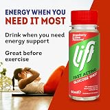 Lift Glucose Energy Shots Strawberry Lime 12 x 60ml on the go view 4