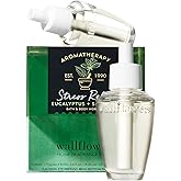 Bath and Body Works New Look! Aromatherapy Stress Relief - Eucalyptus and Spearmint Wallflowers 2-Pack Refills