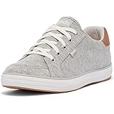 Keds Center 3 Lace Up, Sneaker Womens, Grey Jersey, 7.5 Medium