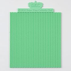 KALAIEN Sweater Texture Fondant Impression Mats
