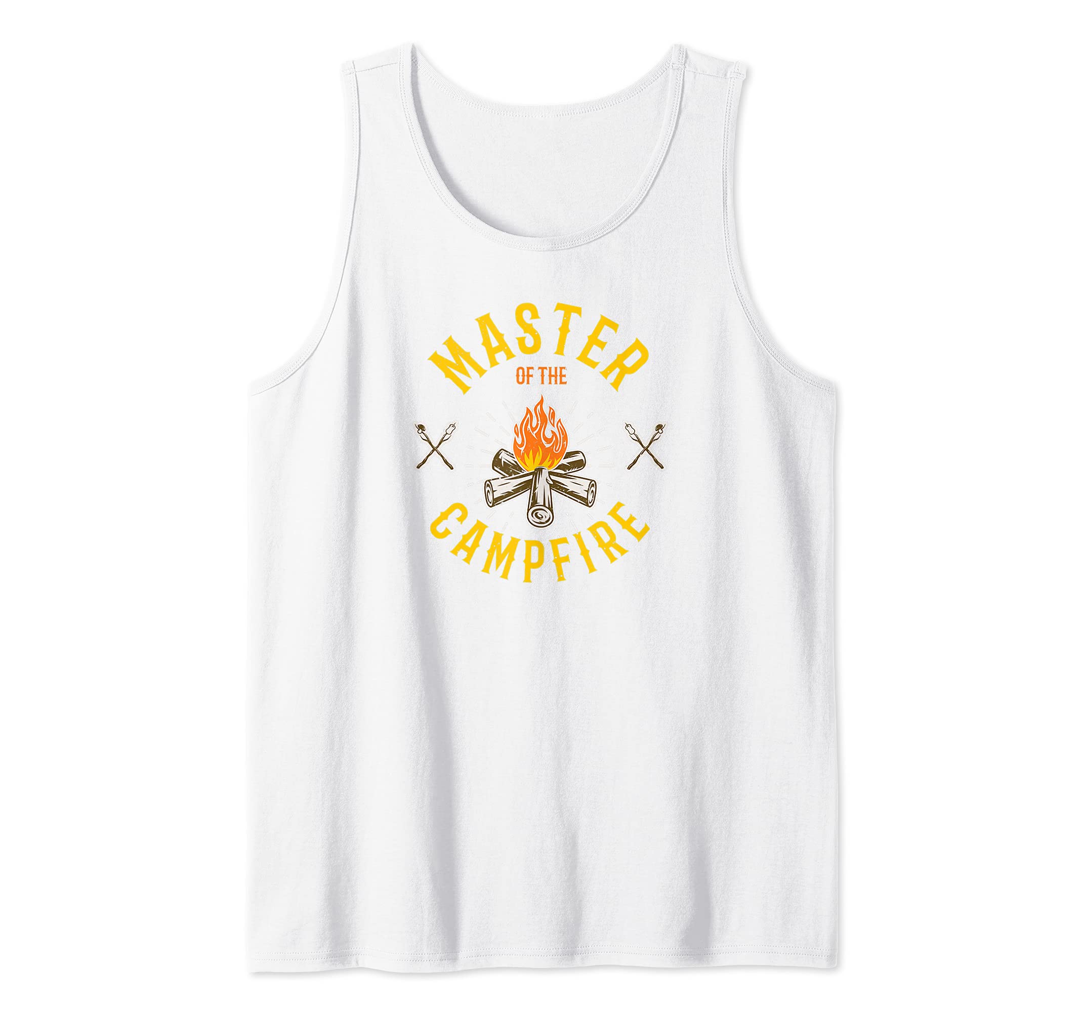 Camping Master Of The Campfire Funny Summer Vacation Hiking Tank Top