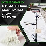 LANUCN White Butyl Tape 5cm x 5m Waterproof Sealant for Roof Seams Caravan view 2