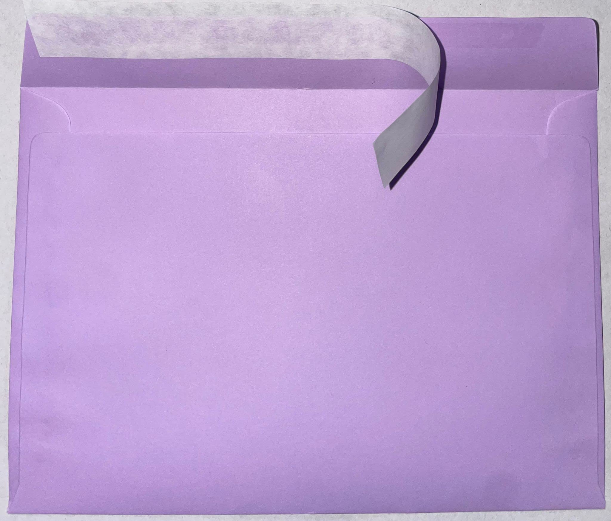 C5 Coloured Envelopes for A5 Greeting Cards Peel and Seal Wallet Envelopes Wedding Invitation Crafts Office 162x229mm- Pack of 20 envelopes (Lilac P&S)