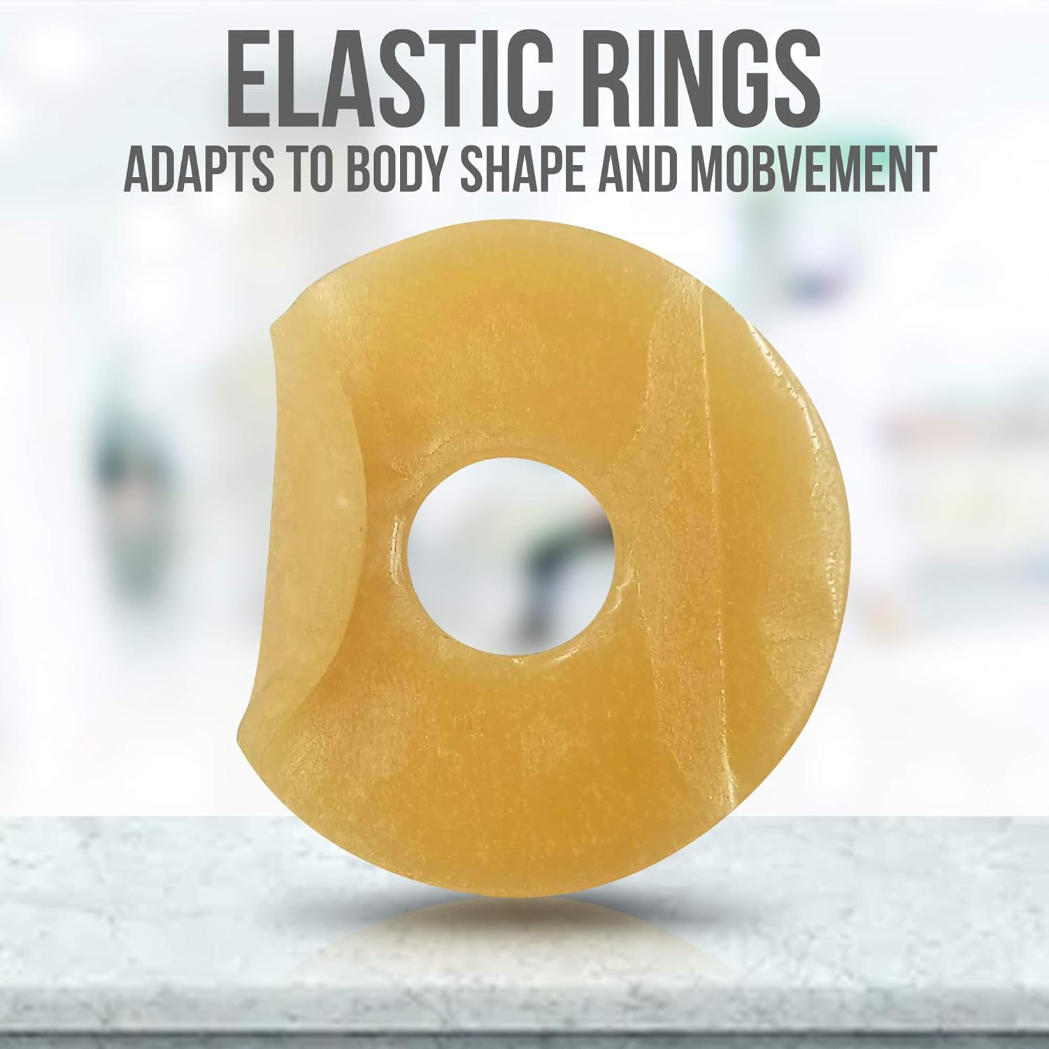 [Pack of 12] Ostomy Barrier Ring, 50mm Diameter No Leak Barrier Extenders for Ostomy Bag, Colostomy Bags Elastic Rings, Barrier Rings for Stoma, Ostomy Supplies, LatexFree, Waterproof & Moldable: Health & Personal Care