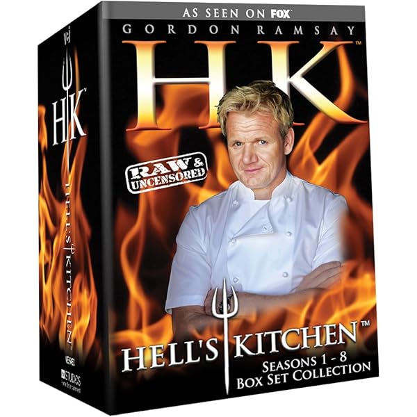 Amazon.com: Gordon Ramsay Hell's Kitchen: Seasons 1-4 (Limited
