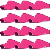 Ultrafun Unisex Sports Sun Visor Adjustable UV Protection Sun Hat Cap for Beach Pool Golf Tennis