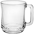 Duralex - Lys Stackable Clear Mug 310 ml (10 7/8 oz) Set Of 6