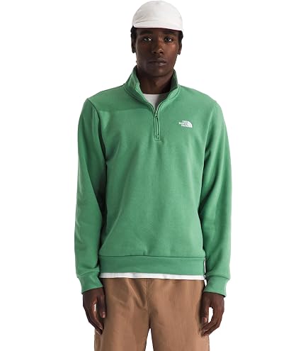 The North Face Astro Ridge 1/4 Zip New Taupe Green SM at Amazon