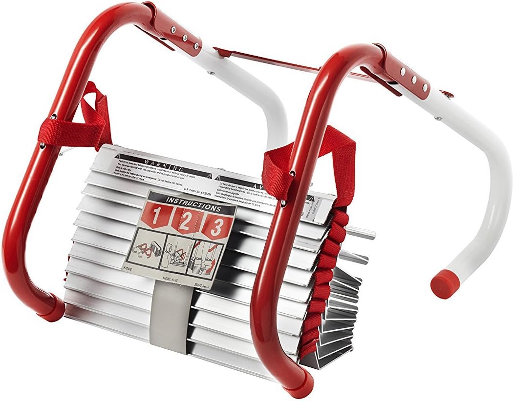 Kidde Three Story Fire Escape Ladder with Anti-Slip Rungs | 25 Feet | Model # KL-2S : Home Improvement