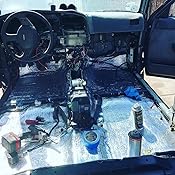 Sound deadening spray foam