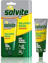 Solvite Wallpaper Repair Adhesive 56g Tube - Seam Edge Lifting Corner Glue view 6