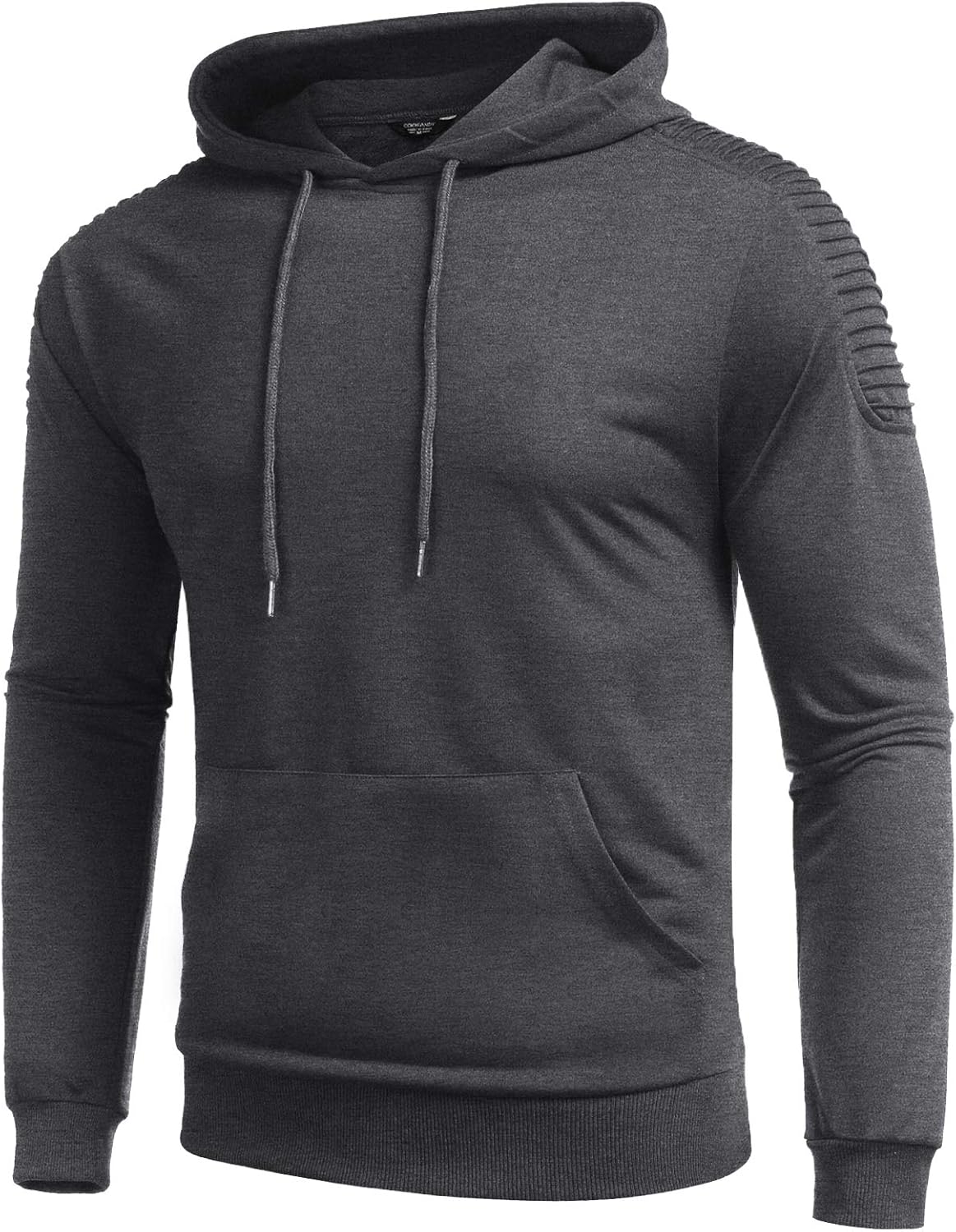 COOFANDY Men's Workout Hoodie Gym Sport Sweatshirt Athletic Pullover Casual Fashion Hooded with Pocket at  Men’s Clothing store