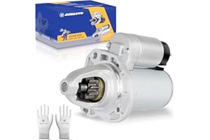 E EZEXPREZE 19185N Ezexpreze Starter Compatible with 11-16 Chrysler 300 Dodge Challenger & Charger,11-15 Durango,13-15 Grand Cherokee, 13-14 Ram 1500 3.6L 1.3kw 9-Teeth CW Replace# 4801852AB DRS0861 428000-7210