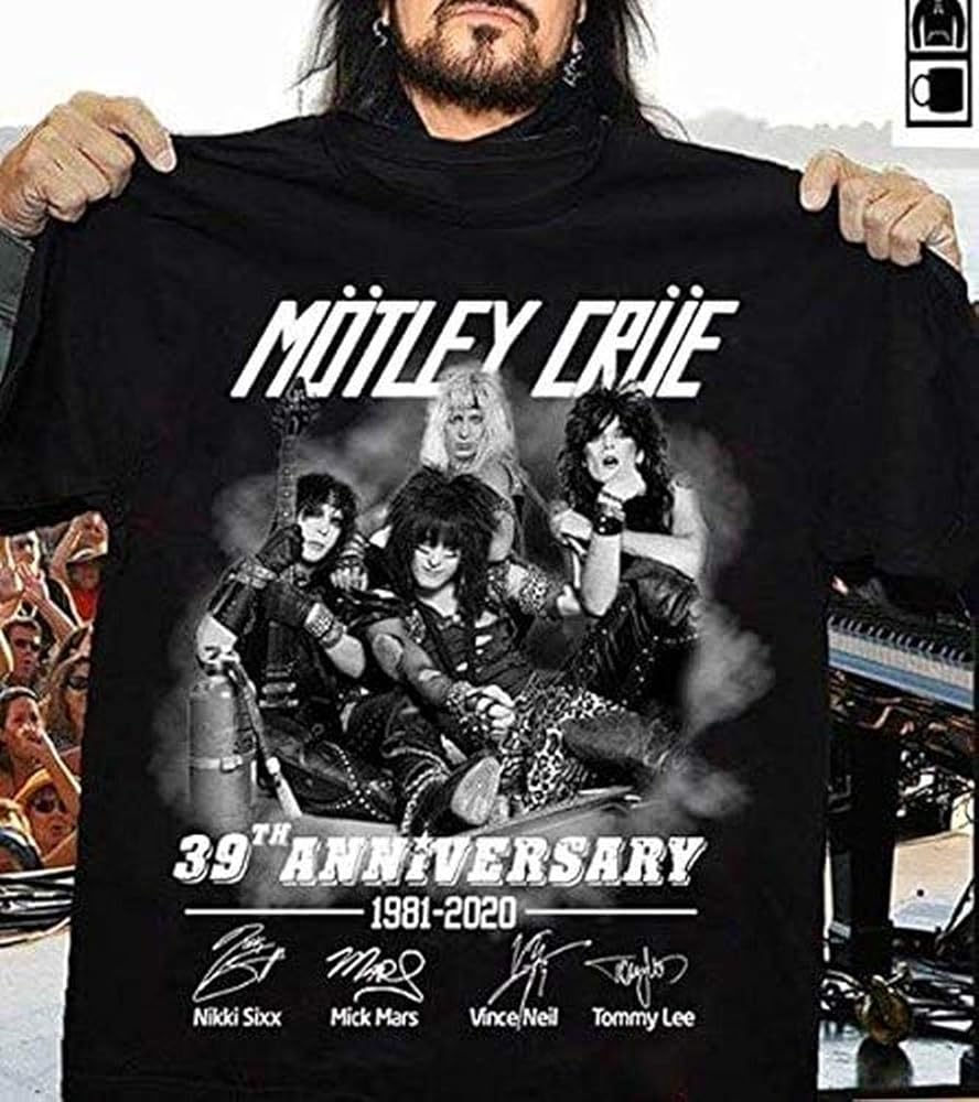 M Tley Cr E 39th Anniversary 1981 2020 Shirts Minaze