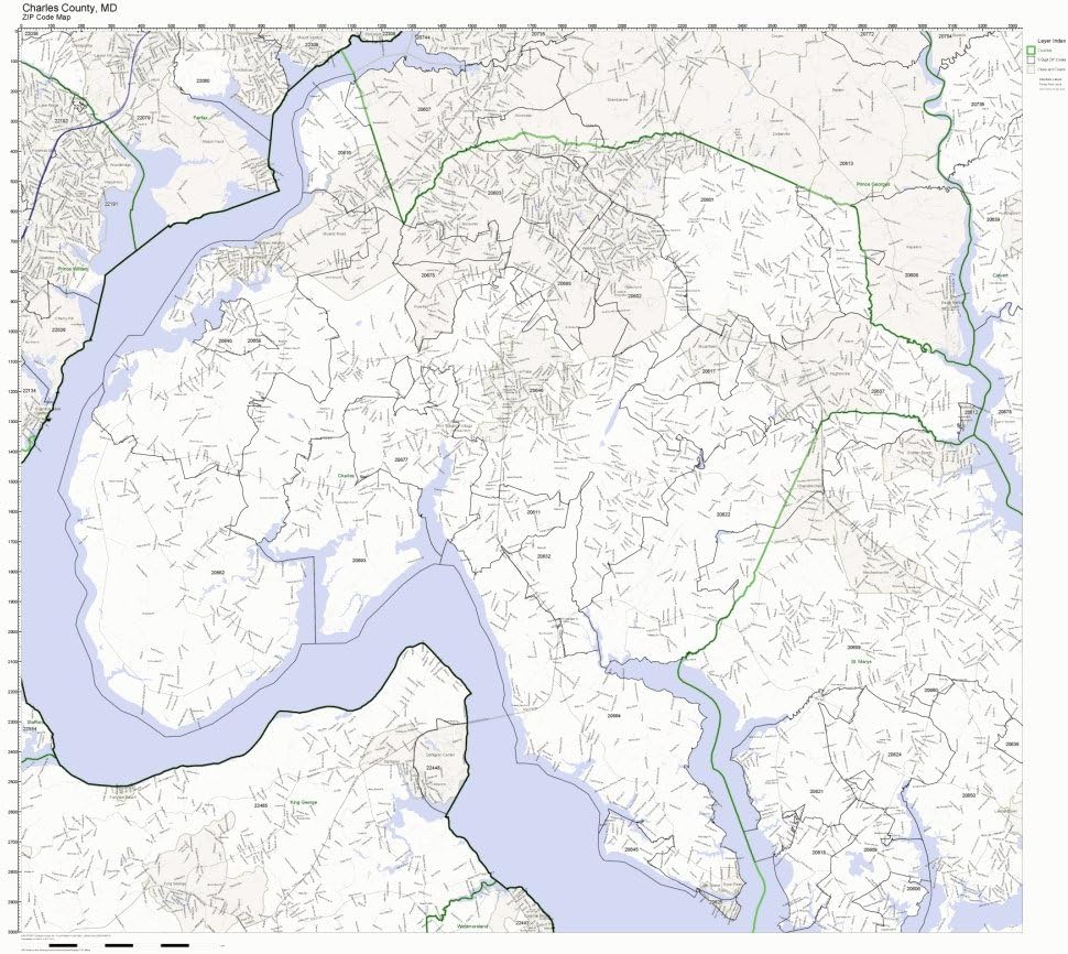 Charles County Maryland Zip Code Map at Donald Porter blog