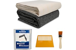 YOQUARE 83"x59" Primary Tufting Cloth with Marked Lines, 70.9"x47.2" Tufting Non-Slip Rug Backing Fabric, Large Monk Cloth Kit,Rug Tufting Supplies,Rug Making Supplies