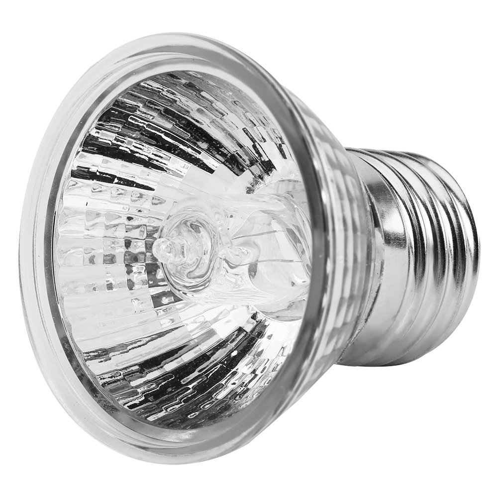 Pssopp 1pc 25W/50W 220-240V Reptile Basking Heat Lamp for Turtles Lizards Sunbathing in Aquariums and Terrariums Professional Grade