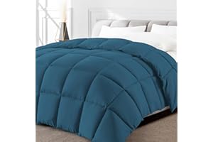 Minoroty King Comforter Duvet Insert - All Season Down Alternative Quilted Bed Comforters King Size with Corner Tabs - Machine Washable - Teal