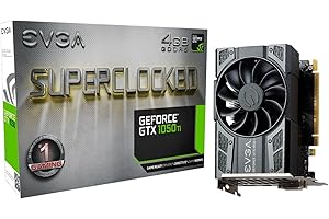 EVGA GeForce GTX 1050 Ti GAMING, 4GB GDDR5, DX12 OSD Support (PXOC) (04G-P4-6251-KR)