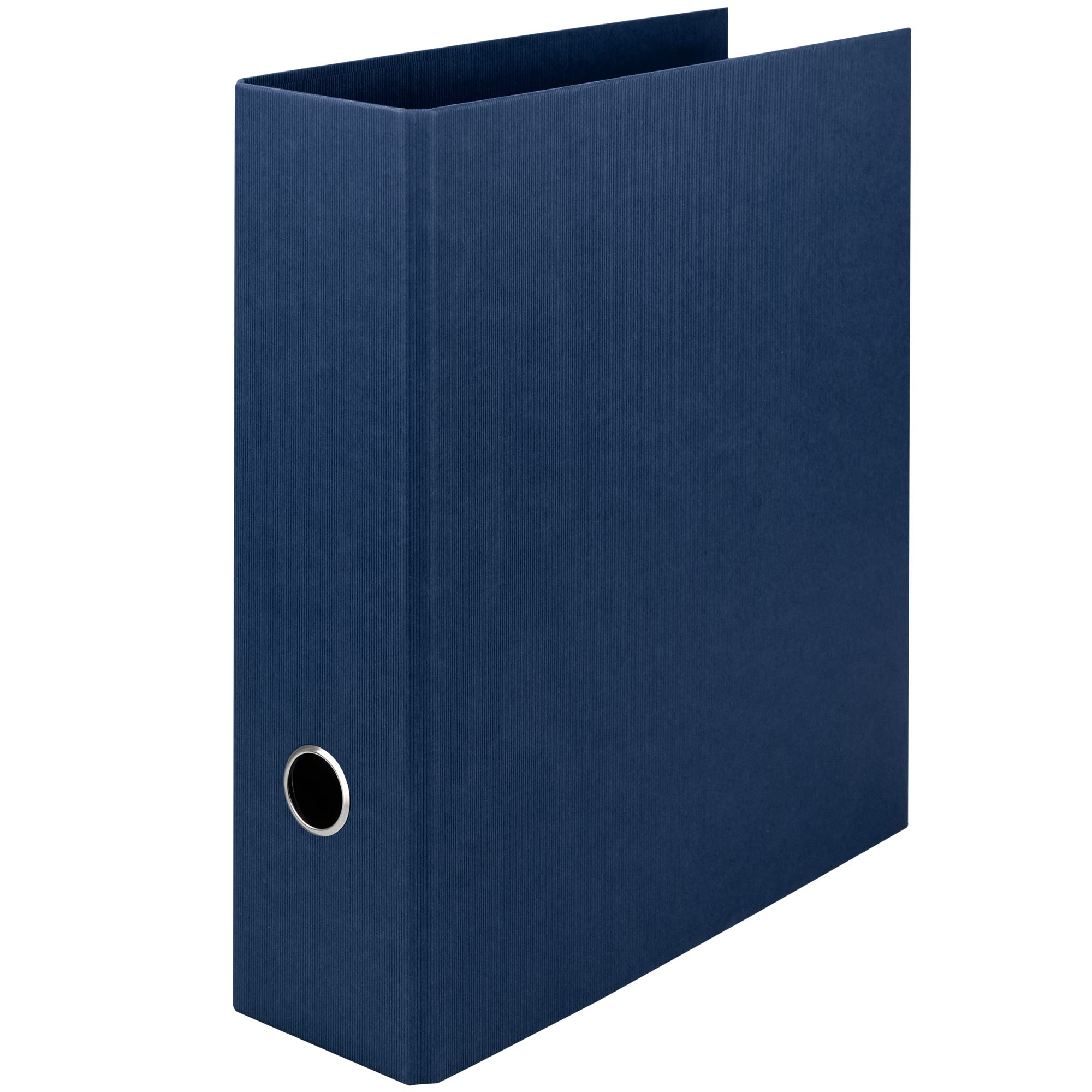 Rössler Soho 1317452900 Lever Arch File Spine A4 85mm, Navy Blue