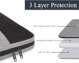 MATEIN 15.6 Inch Laptop Bag TSA Case Water Resistant with Pockets Grey view 4