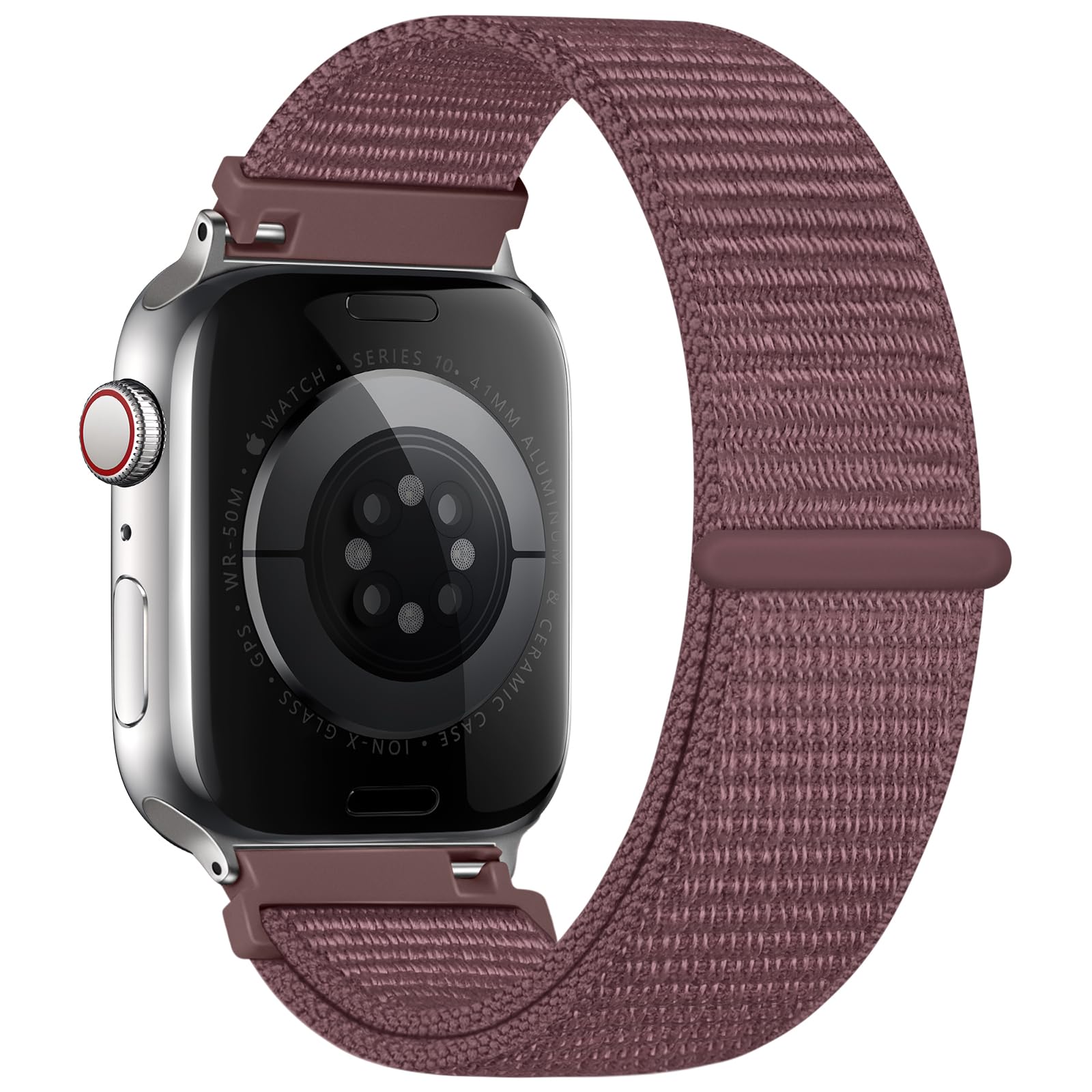 Nylon Loop Band Compatible with Apple Watch 11 10 9 8 7 6 5 4 3 2 1, Adjustable Sport Wristband for Women Men, Fits 38mm 40mm 41mm 42mm 44mm 45mm 46mm 49mm SE 3 SE 2 SE Ultra 3 Ultra 2 Ultra