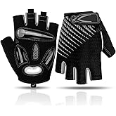 Bike Cycling Gloves for Men Women,Non-Slip Breathable 5MM Gel Pads DH Mountain Road Bicycle Gloves for MTB Biking Cycling,Workout Sports