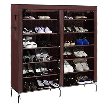 Anva Shoe Rack Standing Cube Organizer Diy Storage Drawer Units