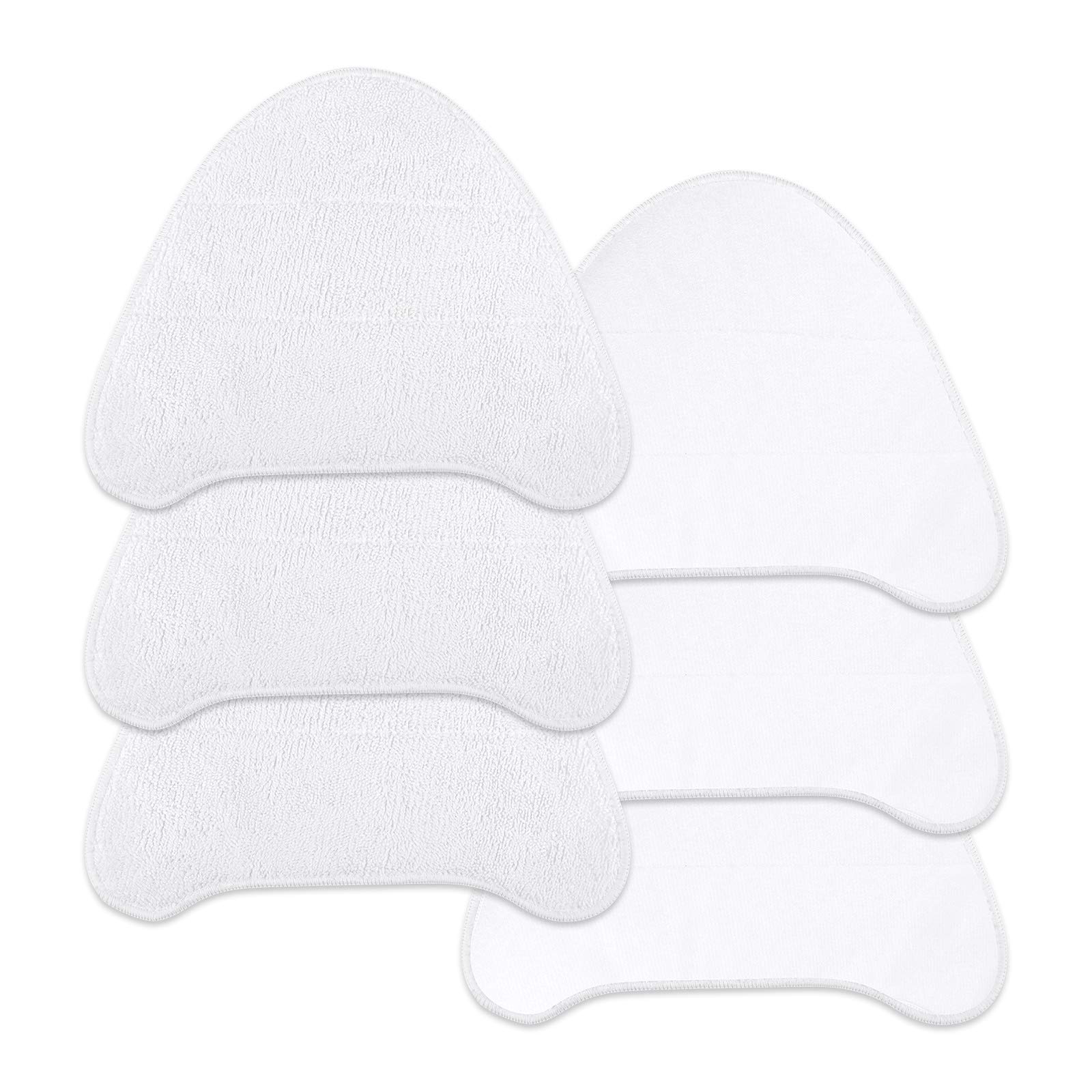 KEEPOW 6Pack Microfiber Steam Mop Pads Replacement, Compatible with Vax Steam Mop Pads S85-CM S86-SF-CC, S86-SF-C