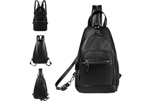 Small Backpack for Women,RAVUO Anti Theft Sling Bag Ladies Backpack Purse Fashion PU Leather Convertible Crossbody Daypack