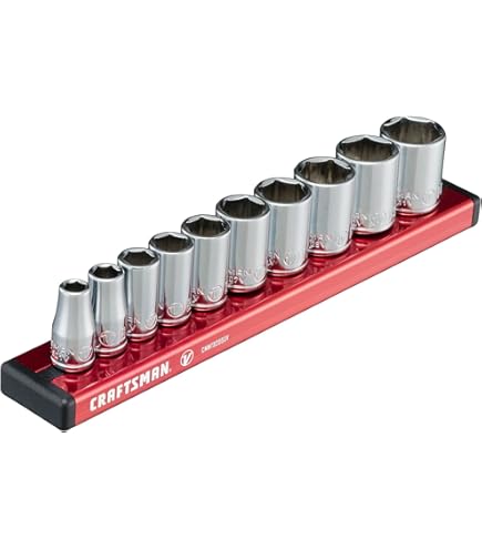 Amazon.com: CRAFTSMAN V-SERIES Socket Set, Shallow SAE, 3/8