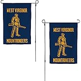 Desert Cactus West Virginia University WVU Garden Flag – 19 x 12 inch West Virginia Mountaineers Banner, For Outdoor Display and Events (Design H)