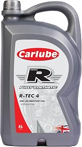 Carlube Triple R 0W-20 R-Tec 4 5L API SN ILSAC GF-5 Fully Synthetic