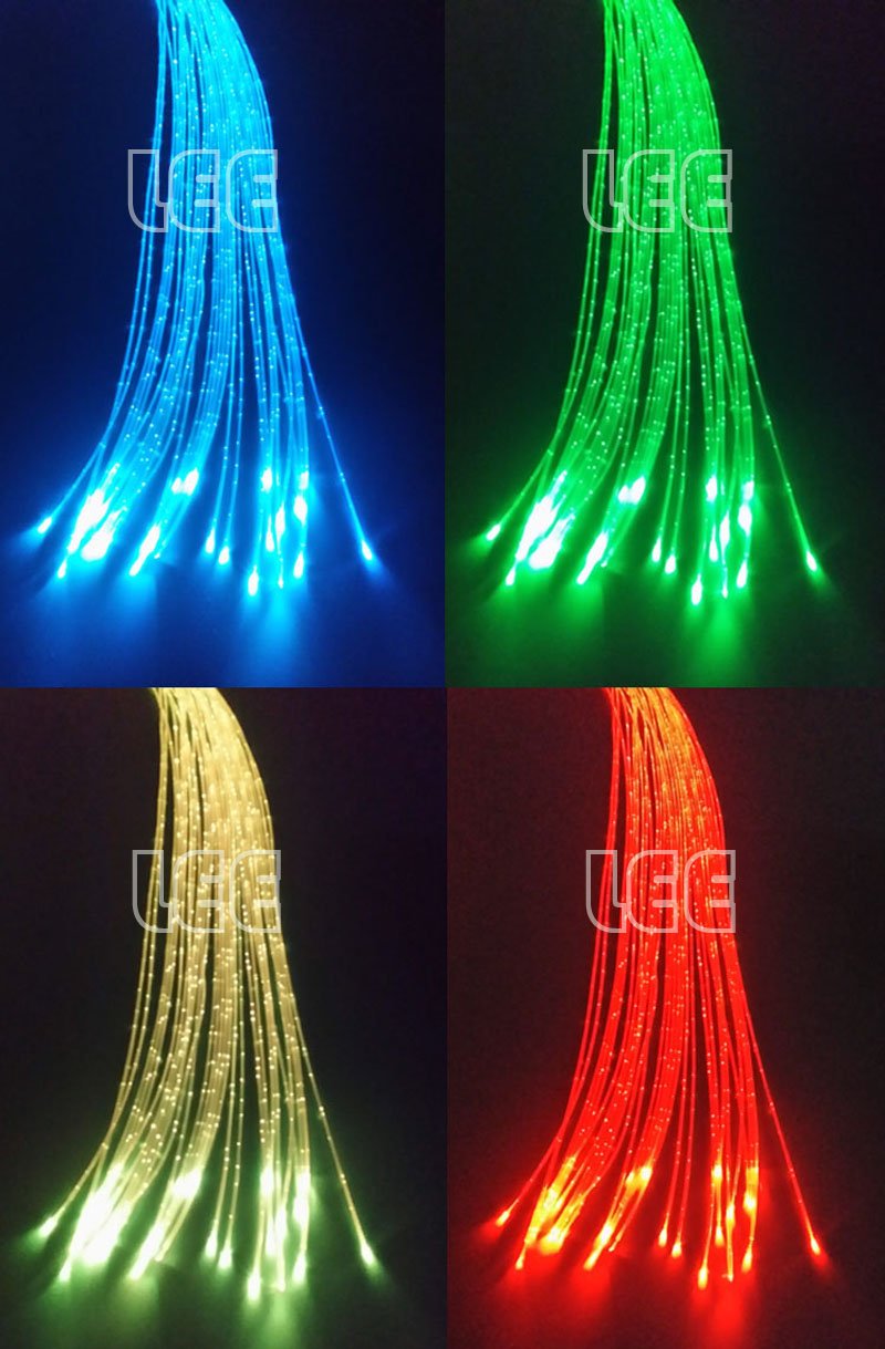 16W RGBW Fiber Optic Curtain Light Kit, Flash Point Waterfall Effect Lighting 746695706451 eBay