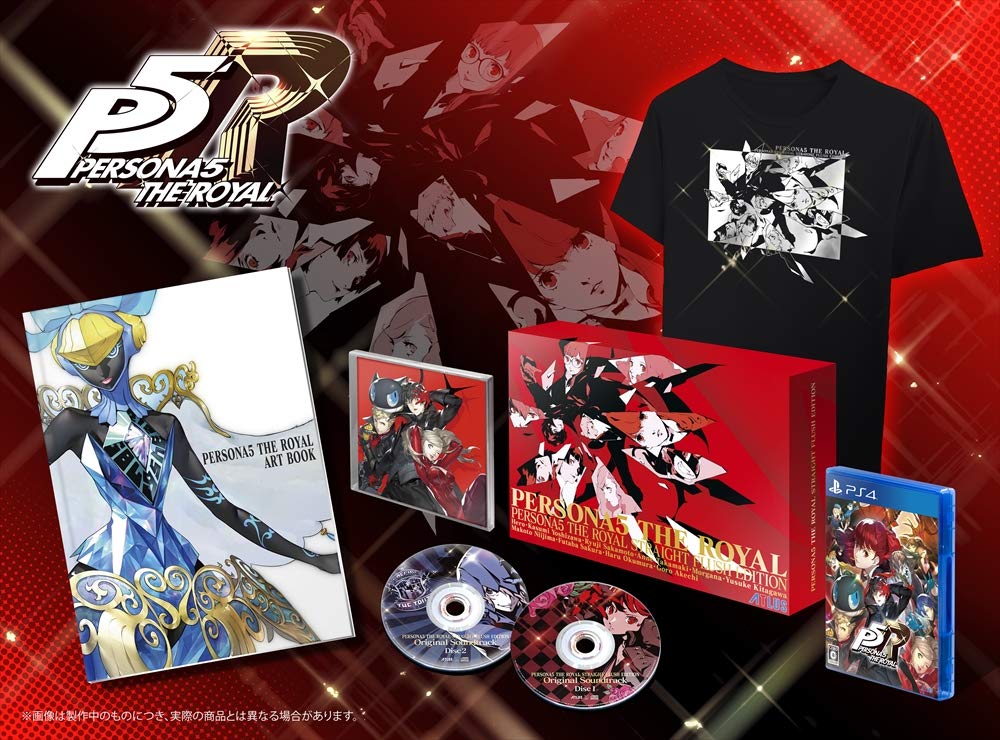 Buy Persona 5 The Royal Straight Flash Edition Limited Edition Bundles Draw Special Luxury Box Setting Document Collection Soundtrack Art T Shirt Mysterious Costume Dlc Set Ps4 Japan