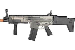 SOFT AIR USA FN Scar-L Spring Airsoft Rifle, Smoke, 400 FPS, (200707)