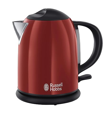 Russell Hobbs Colours Red - Hervidor de agua compacto, 1L ...