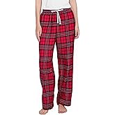 WORW Women's Cotton Flannel Pajama Pants, Soft Lounge Bottoms with Pockets