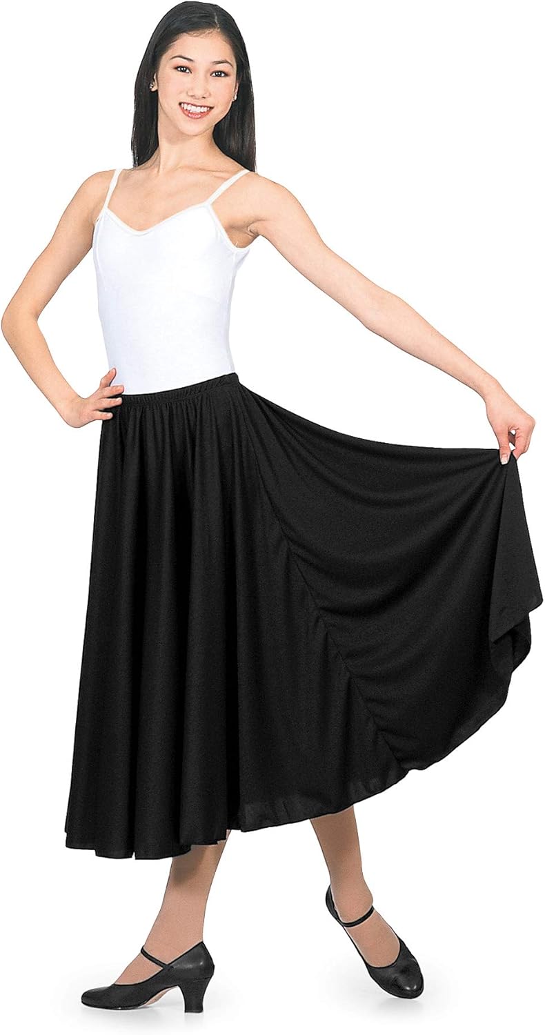 Natalie Dancewear Adult Elastic Waist Character Skirt in Multiple