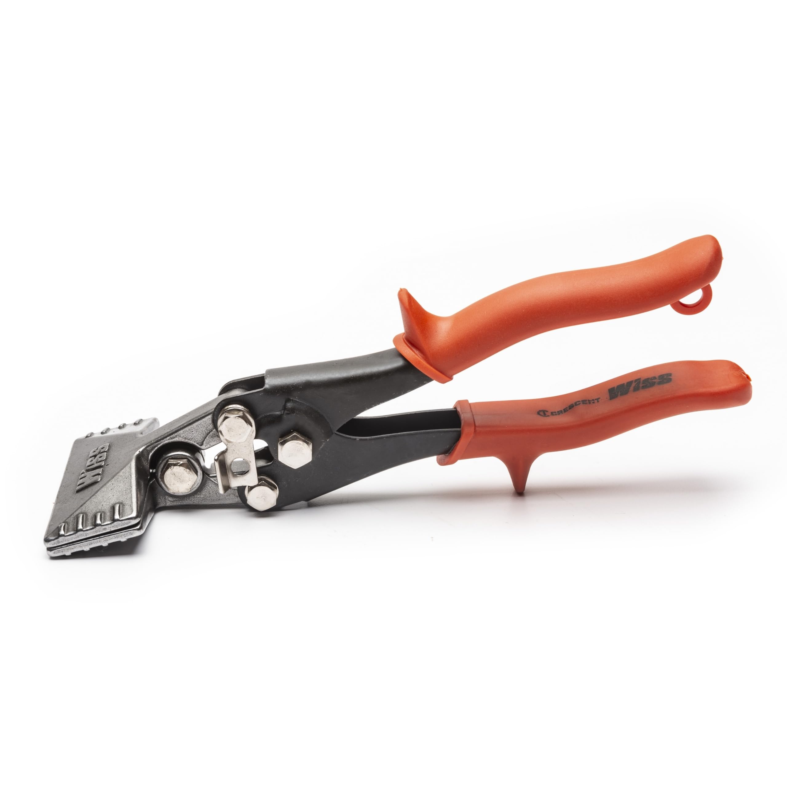 Wiss WS3N 76mm/3 Inch Straight Handle Hand Seamer for Bending or Flattening Sheet Metal by Hand, Jaw Capacity: 6-32 mm/0.25-1.25 Inch