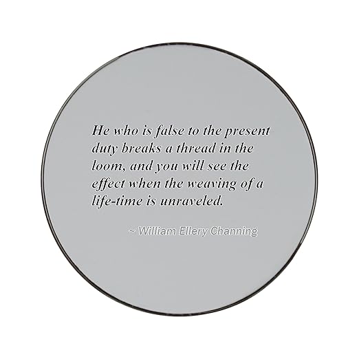 HE WHO es falso para el presente de una gota de hilo en el telar, y