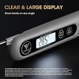 DOQAUS Meat Thermometer 3S Instant Read Backlight Foldable Probe -50°C to 300°C view 4
