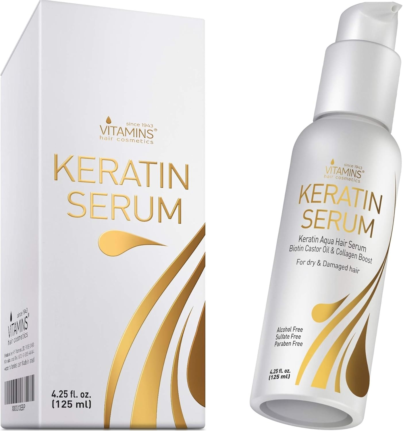 Keratin Infused Protein Hair Serum 